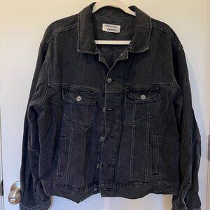 Reformation Black Denim Jacket